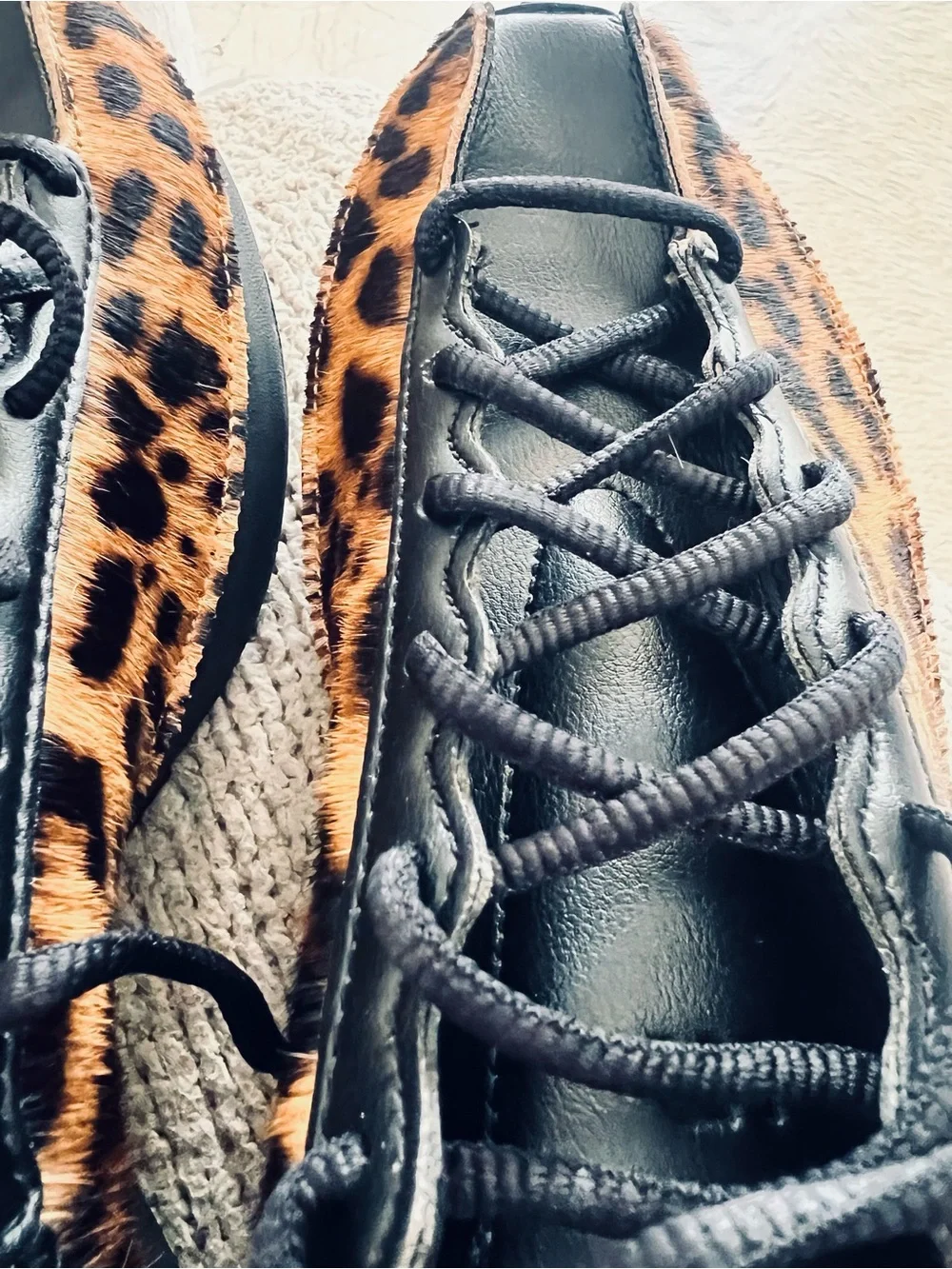 Nike Air pony hair leopard 🐆 print sneakers 9.5